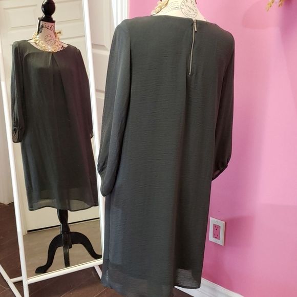 H&M 🖤💕🖤Loose Light Lined DRESS  Size 14 - Picture 4 of 13